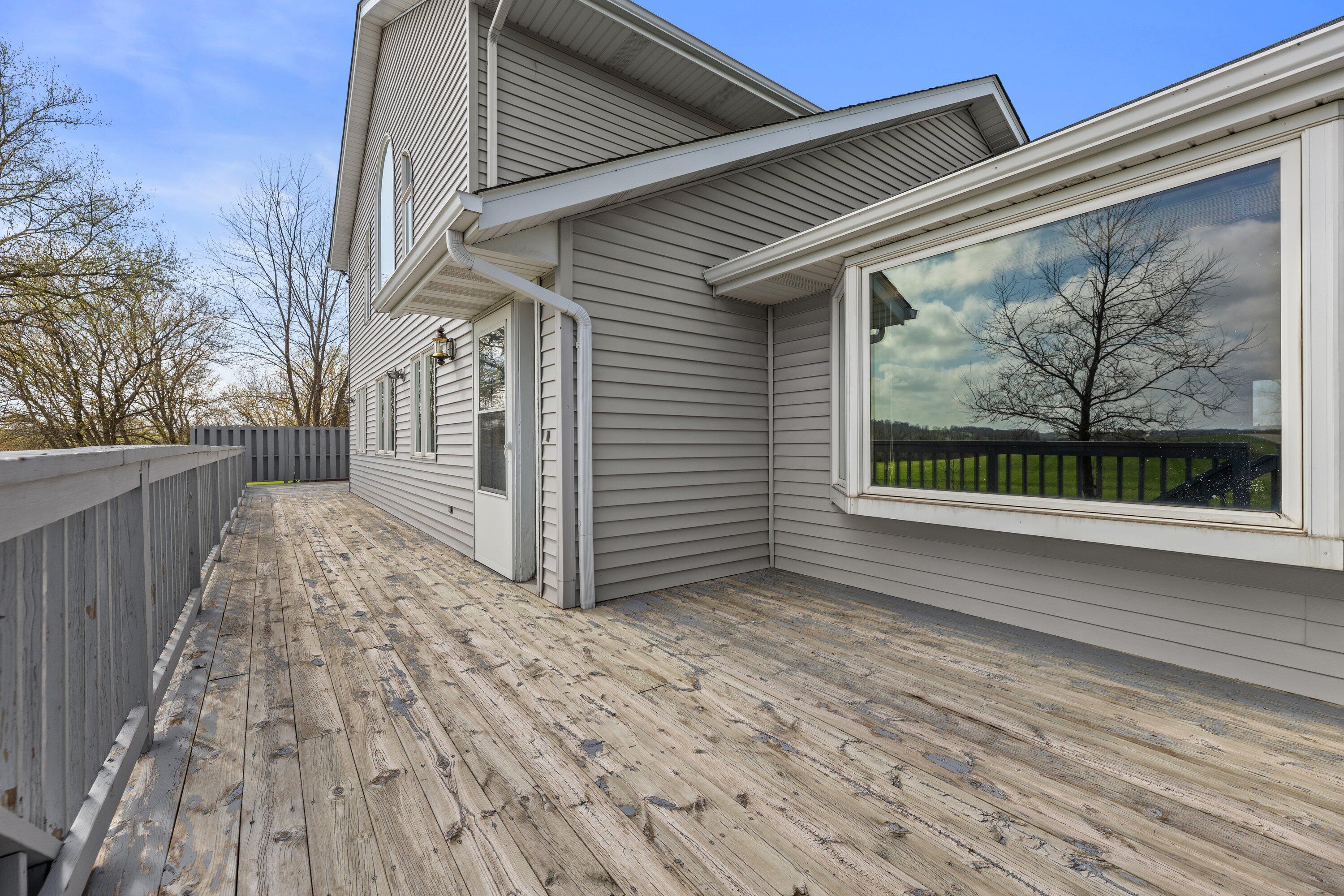 7293 Aurora Road Addison, WI 53090 - Photo 83 of 95 wrap around deck