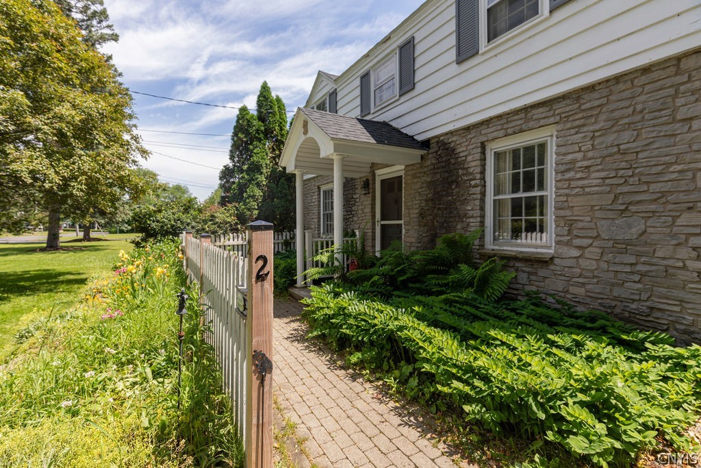 2 Lansdowne Road Syracuse, NY 13214 - Photo 45 of 46 This lovely Colonial home has a paver walkway, pic