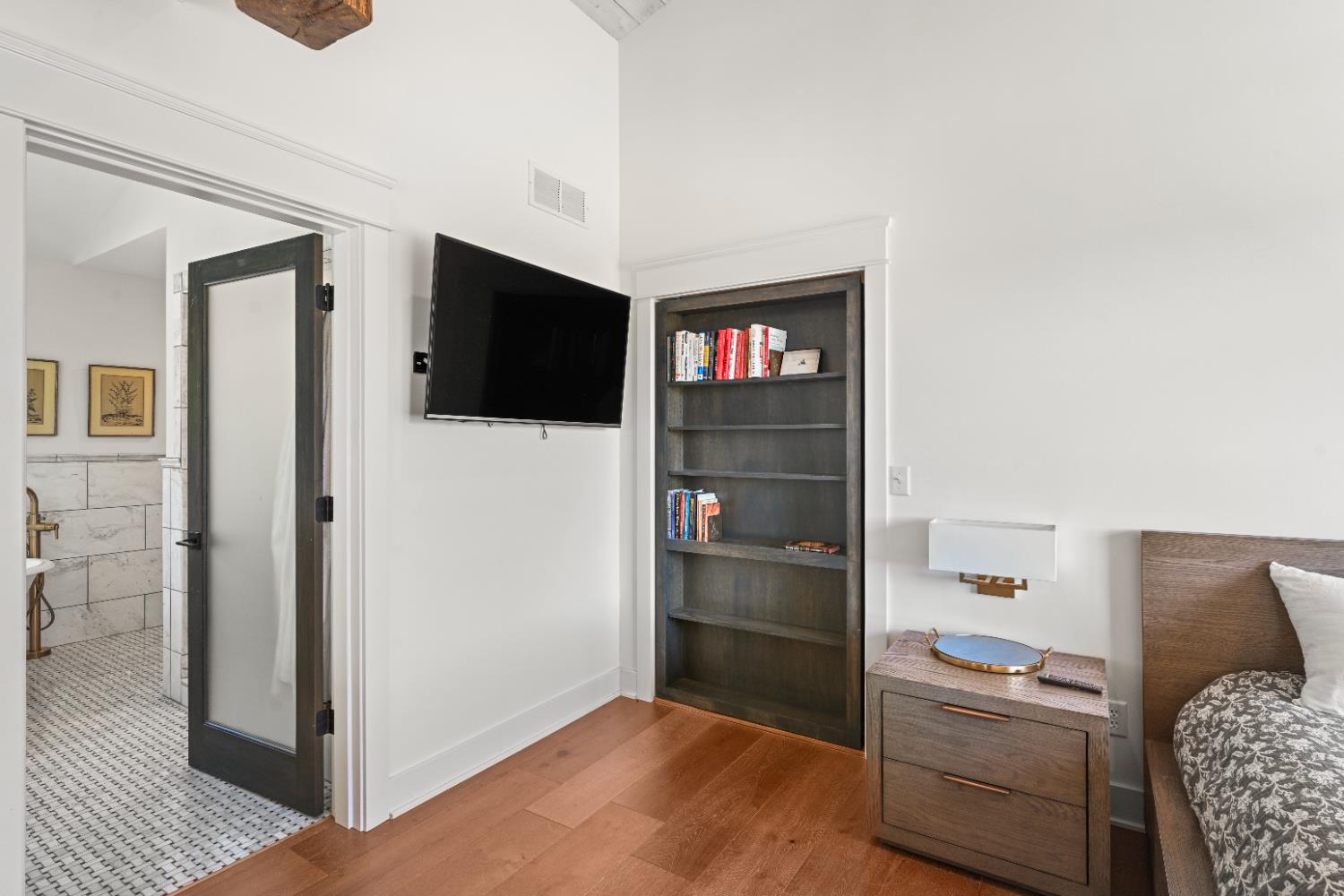 9463 Stoops Road Dillsboro, IN 47018 - Photo 46 of 99 The Master Suite appears to have a built in bookcase...
