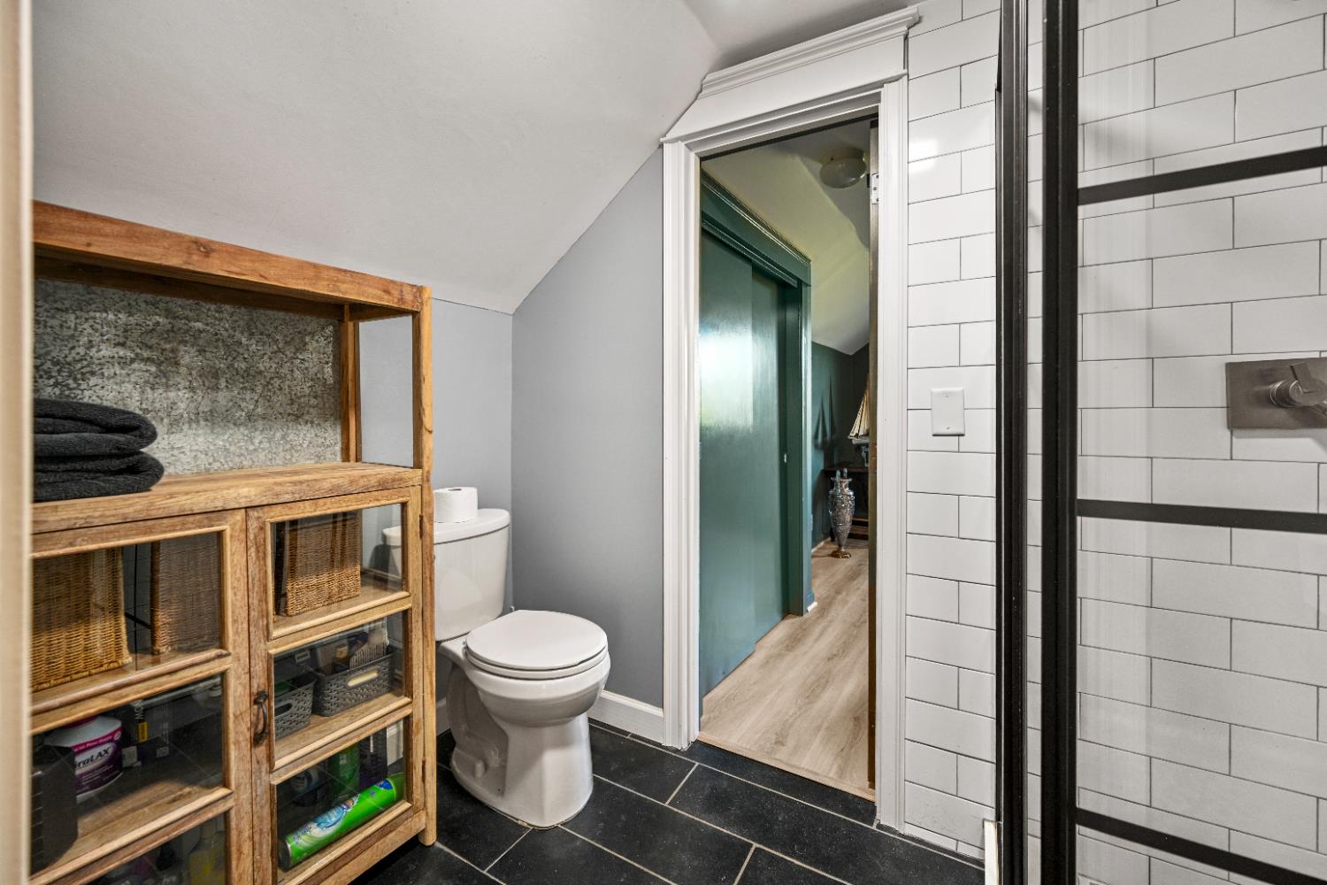 9463 Stoops Road Dillsboro, IN 47018 - Photo 50 of 99 The doorway leads into Bedroom #3.