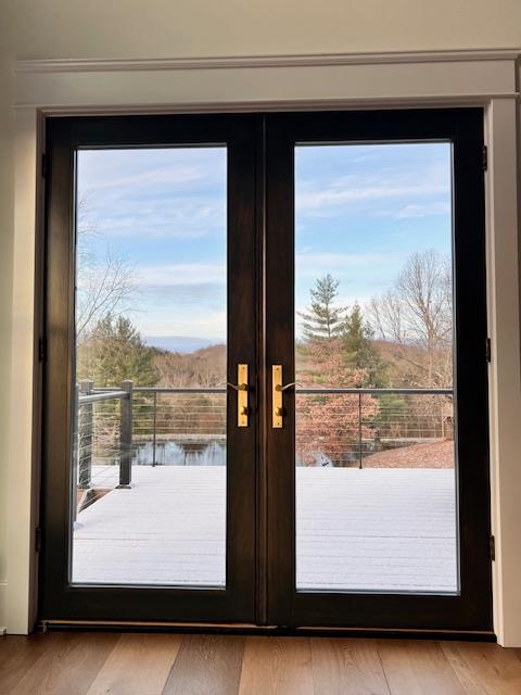 9463 Stoops Road Dillsboro, IN 47018 - Photo 98 of 99 Wintertime view of the pond from the Great Room doors
