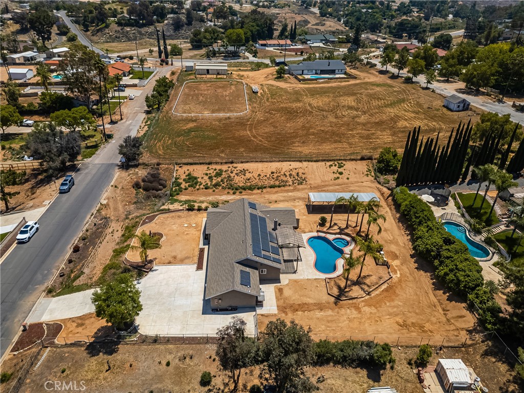 16481 Valle Vista Way Riverside, CA 92506 - Photo 4 of 73 an aerial view of residential houses with outdoor space