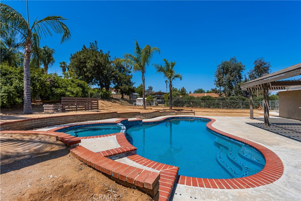 16481 Valle Vista Way Riverside, CA 92506 - Photo 50 of 73 swimming pool with outdoor seating