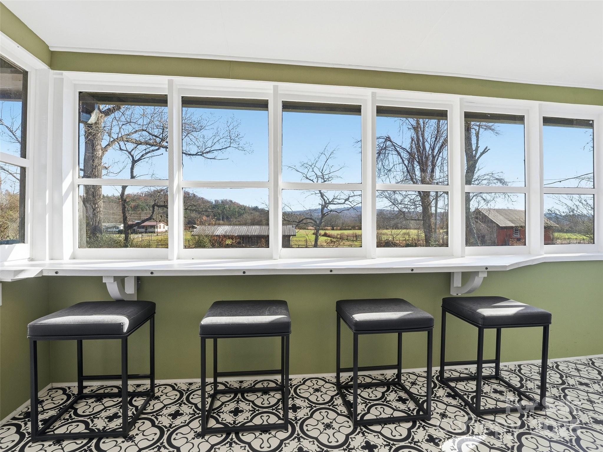 12 Sal's Lane Brevard, NC 28712 - Photo 32 of 39 a two chairs sitting in a room next to a window