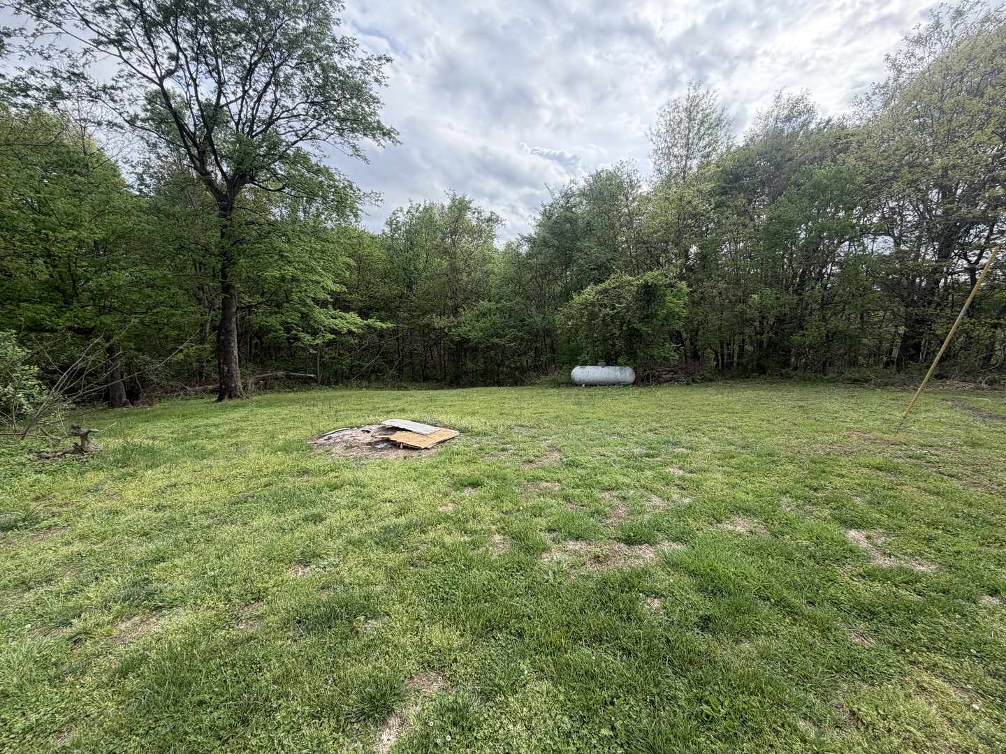 2884 Tick Ridge Road Grand Chain, IL 62941 - Photo 34 of 35 a view of a swimming pool and a yard