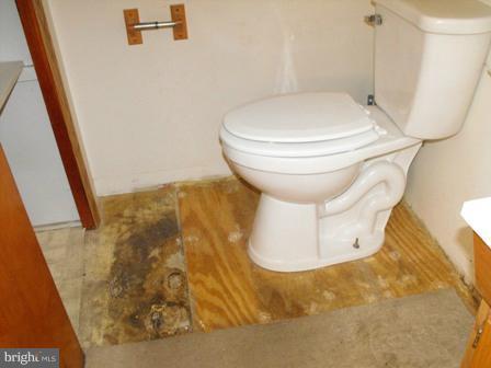 4 Wabash Street Ridgeley, WV 26753 - Photo 14 of 20 a bathroom with a toilet and a sink
