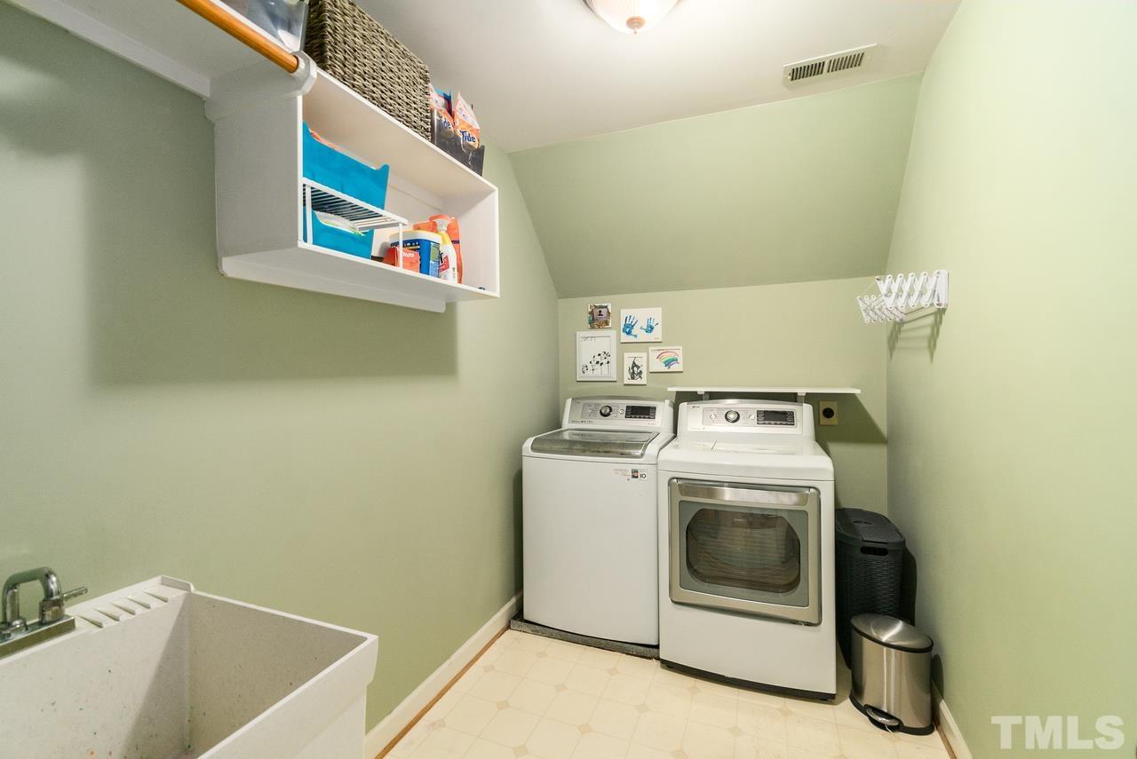 9200 Ranworth Way Raleigh, NC 27615 - Photo 27 of 39 Utility room with a utility sink located on the second floor.