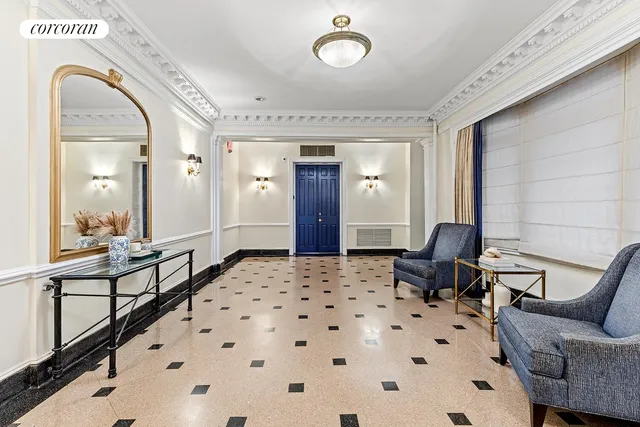 a front view of a building