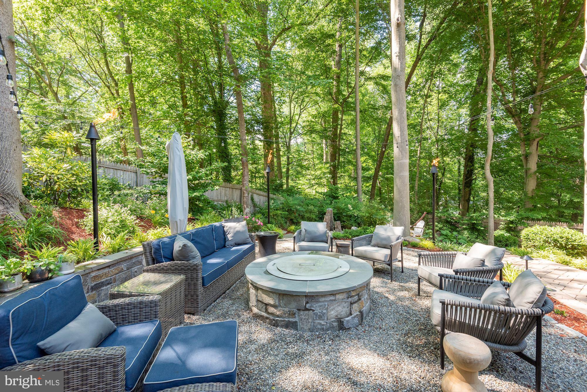 7400 Nevis Road Bethesda, MD 20817 - Photo 45 of 47 a outdoor living space with furniture and garden view