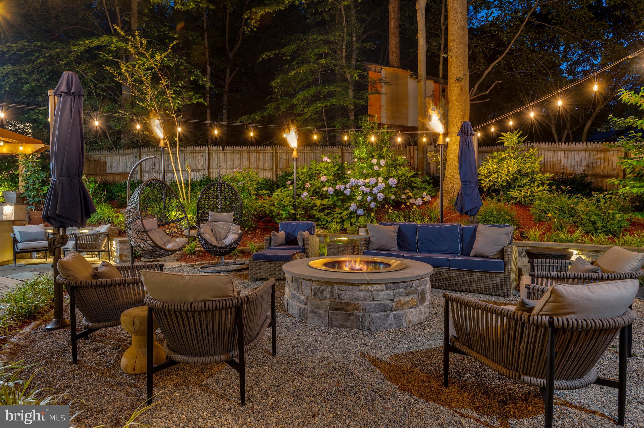 7400 Nevis Road Bethesda, MD 20817 - Photo 5 of 47 a view of a patio with couches and potted plants