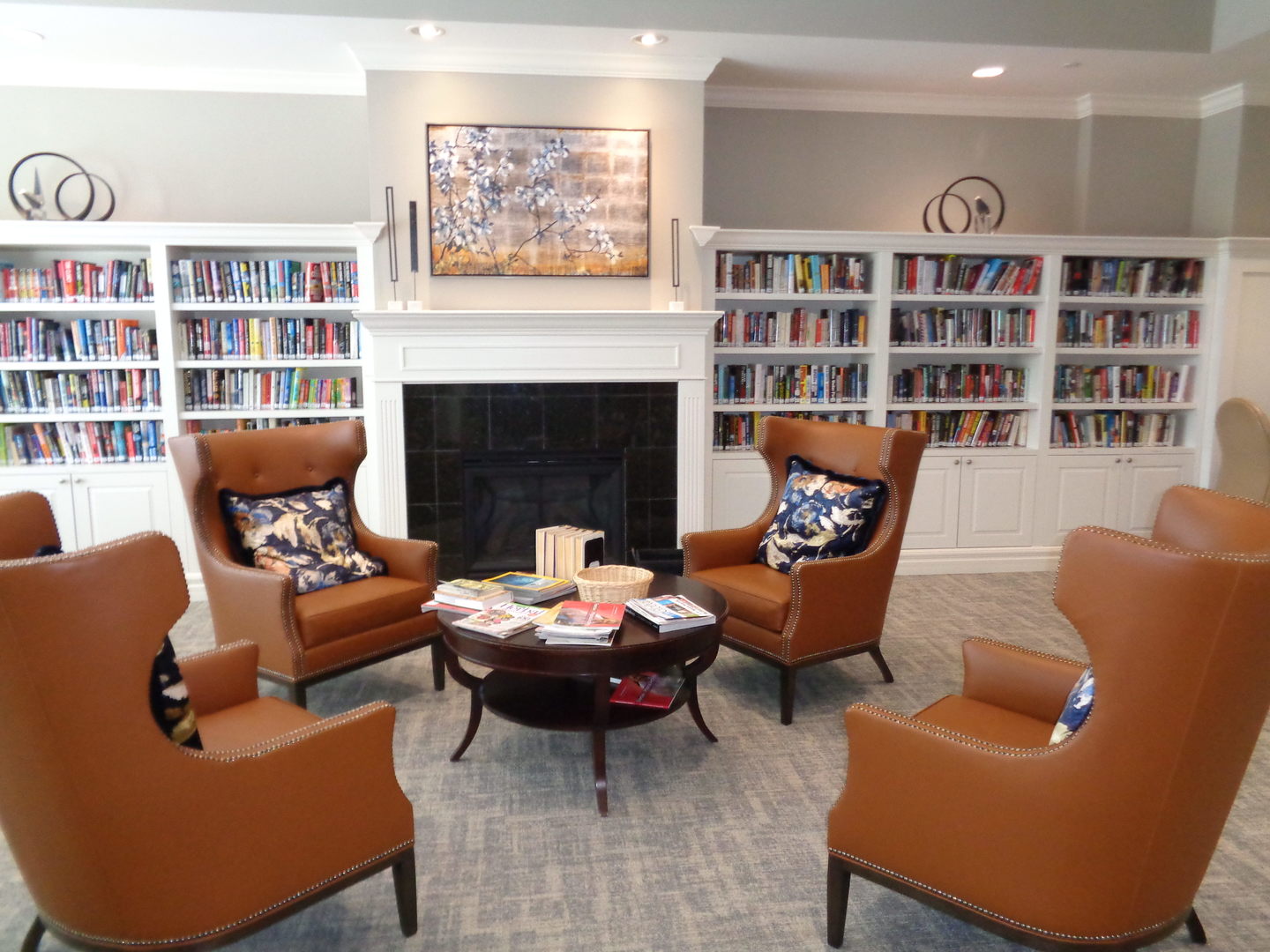 647 Tuscan View Drive Elgin, IL 60124 - Photo 19 of 23 a living room with furniture and a fireplace