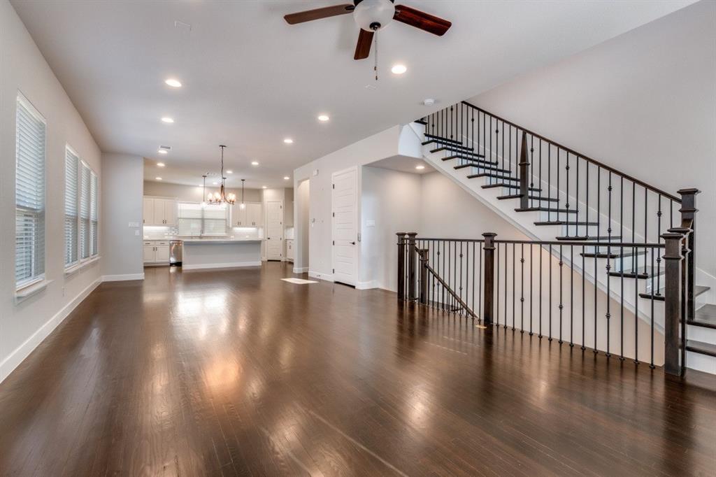 8202 Laflin Lane Dallas, TX 75231 - Photo 7 of 22 a view of an entryway with wooden floor