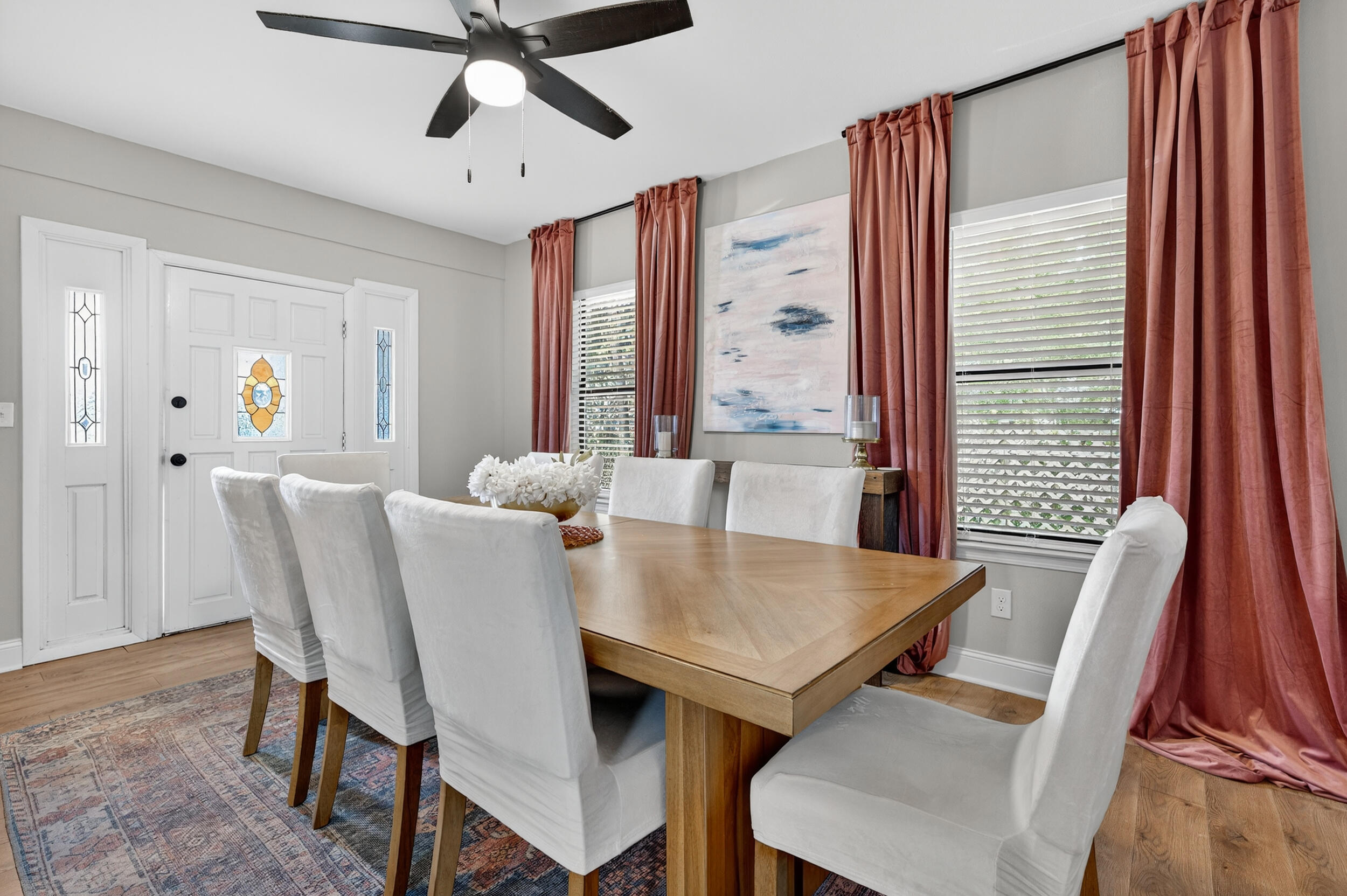 370 Edge Avenue Valparaiso, FL 32580 - Photo 19 of 58 a view of a dining room with furniture and window