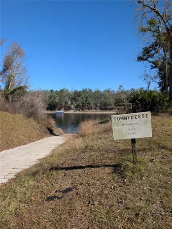 a view of a lake with a mountain in the back