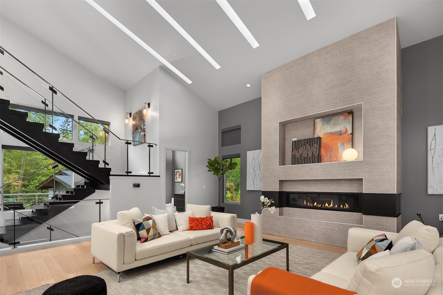 4312 West Cramer Street Seattle, WA 98199 - Photo 8 of 40 a living room with furniture and a large window