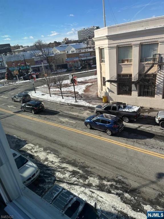 a car parked on the side of the road