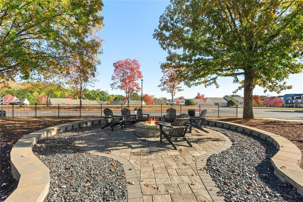 535 Ridge View Crossing Woodstock, GA 30188 - Photo 43 of 45 a view of a backyard with sitting area