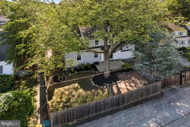 a view of a wooden bridge