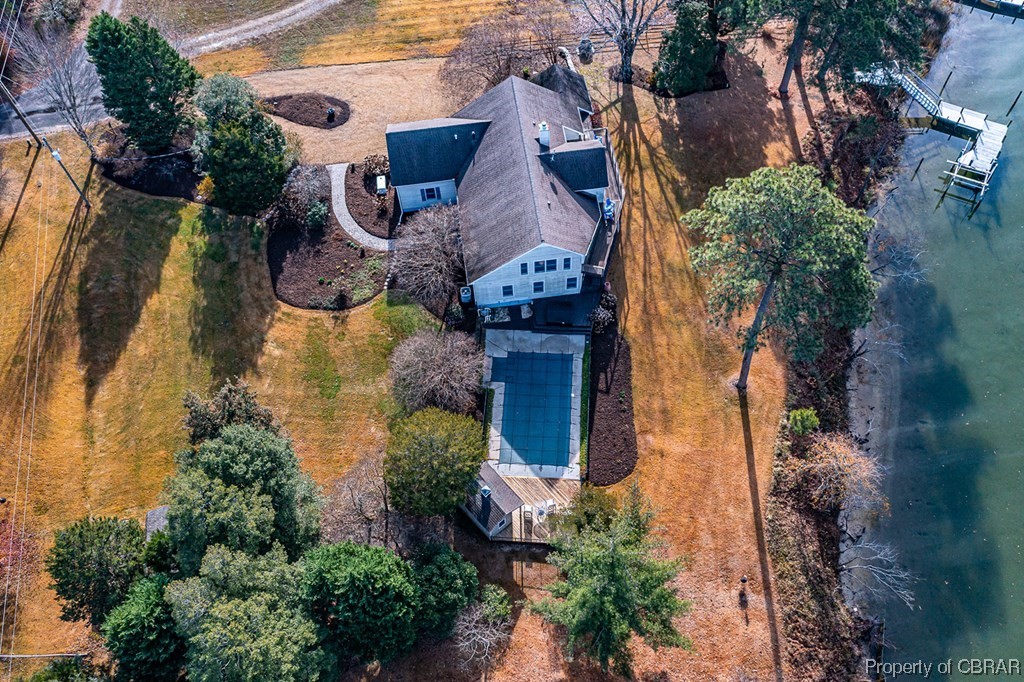 362 Beach Creek Road Lancaster, VA 22503 - Photo 6 of 47 View of birds eye view of property