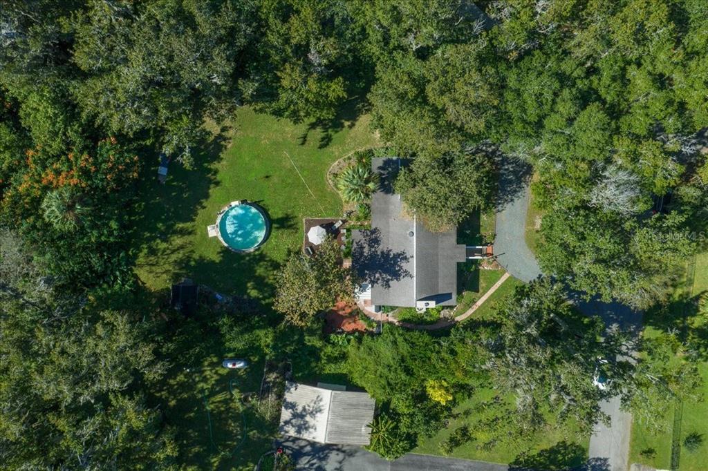 430 Southwest 43rd Place Ocala, FL 34471 - Photo 67 of 83 an aerial view of a house with a yard