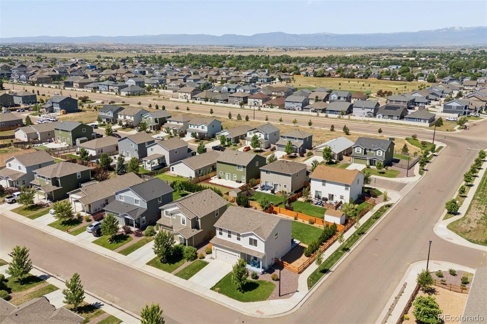 7307 Animas Avenue Frederick, CO 80530 - Photo 44 of 49 an aerial view of a city