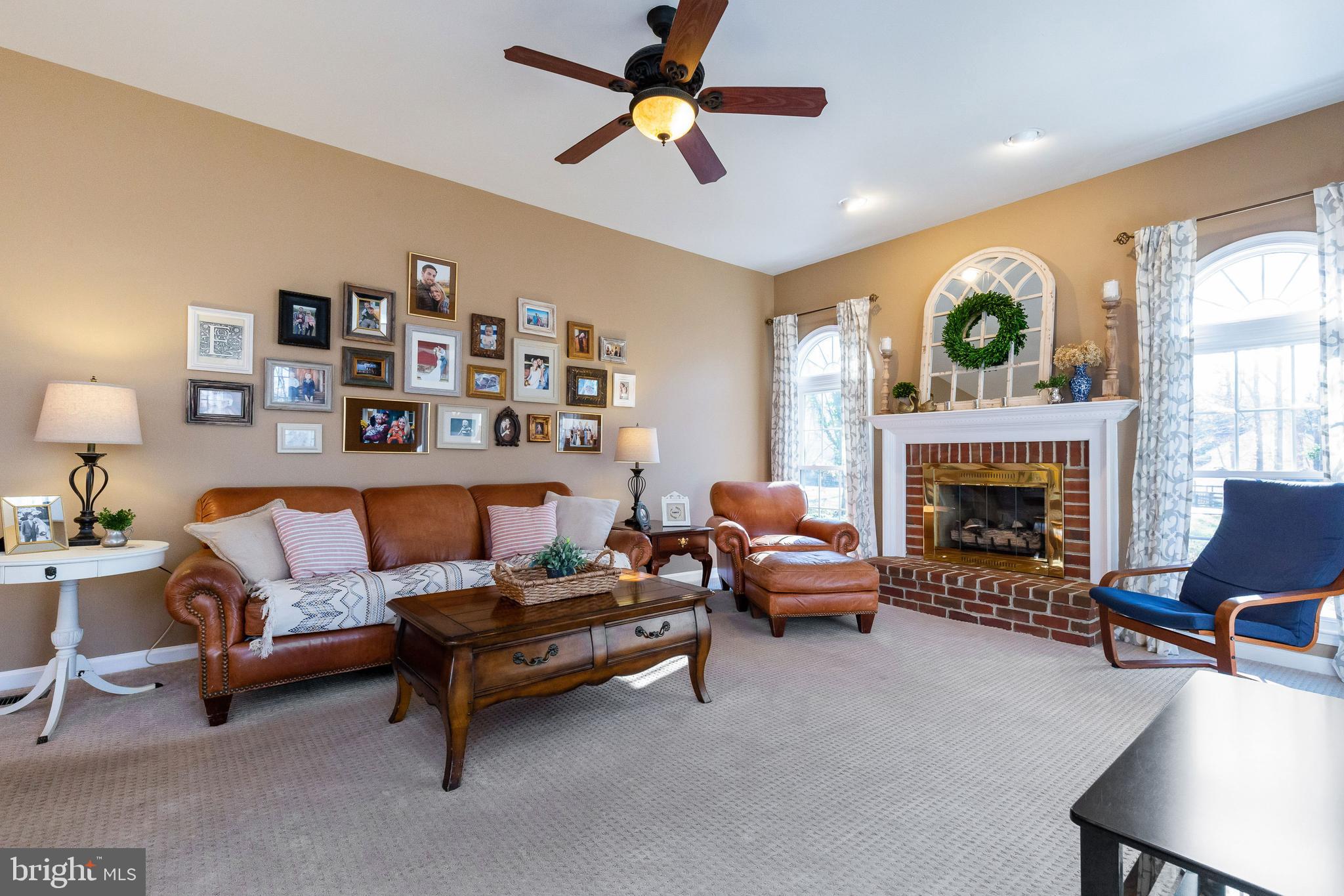 13080 Pershing Drive Manassas, VA 20112 - Photo 13 of 56 Family room with gas fireplace