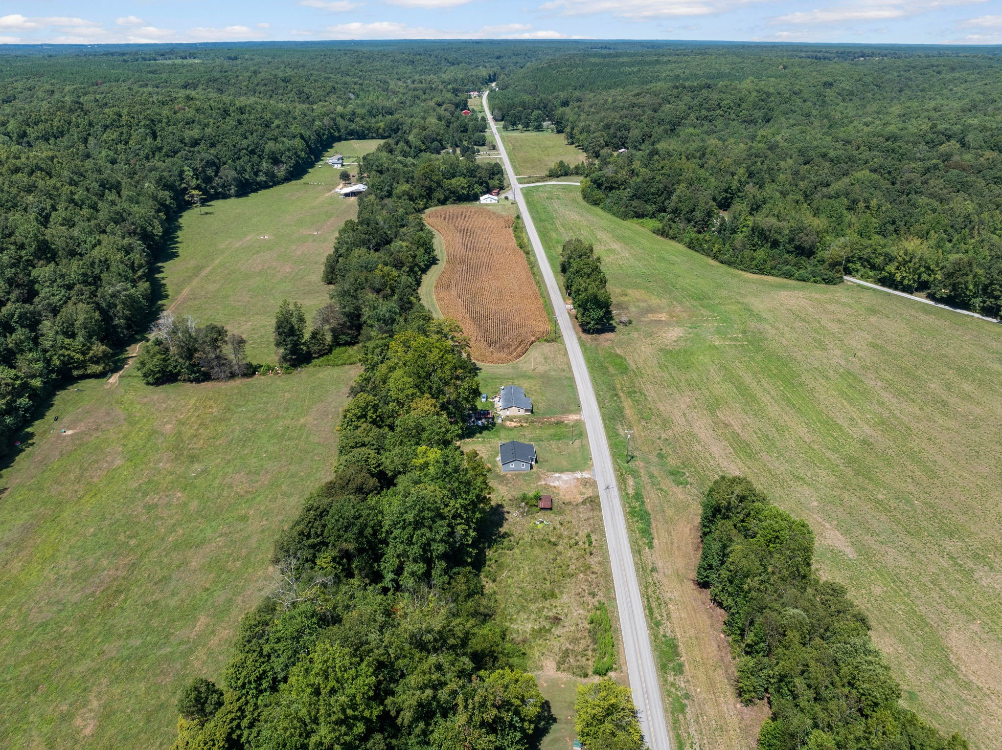 2732 Railroad Bed Road Iron City, TN 38463 - Photo 28 of 44 an aerial view of residential house with outdoor space