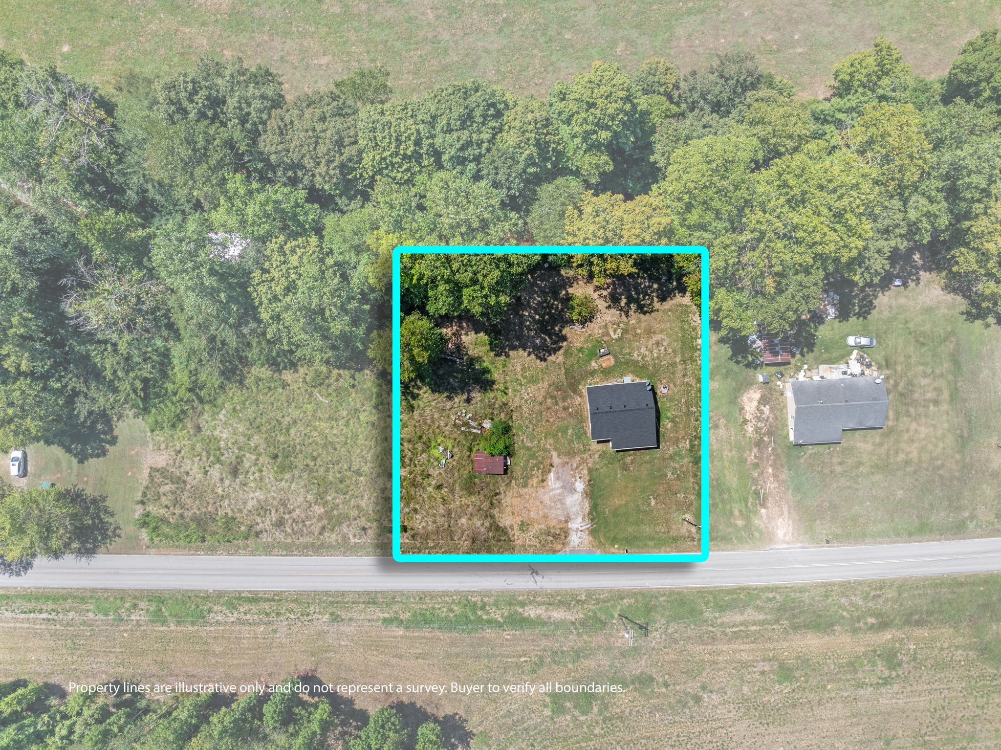 2732 Railroad Bed Road Iron City, TN 38463 - Photo 4 of 44 an outdoor view with patio