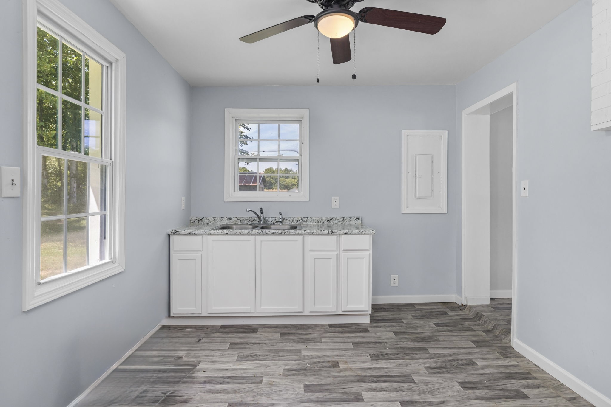 2732 Railroad Bed Road Iron City, TN 38463 - Photo 6 of 44 a room view with wooden floor and windows