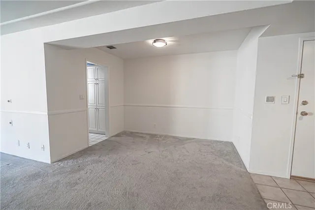 a view of empty room