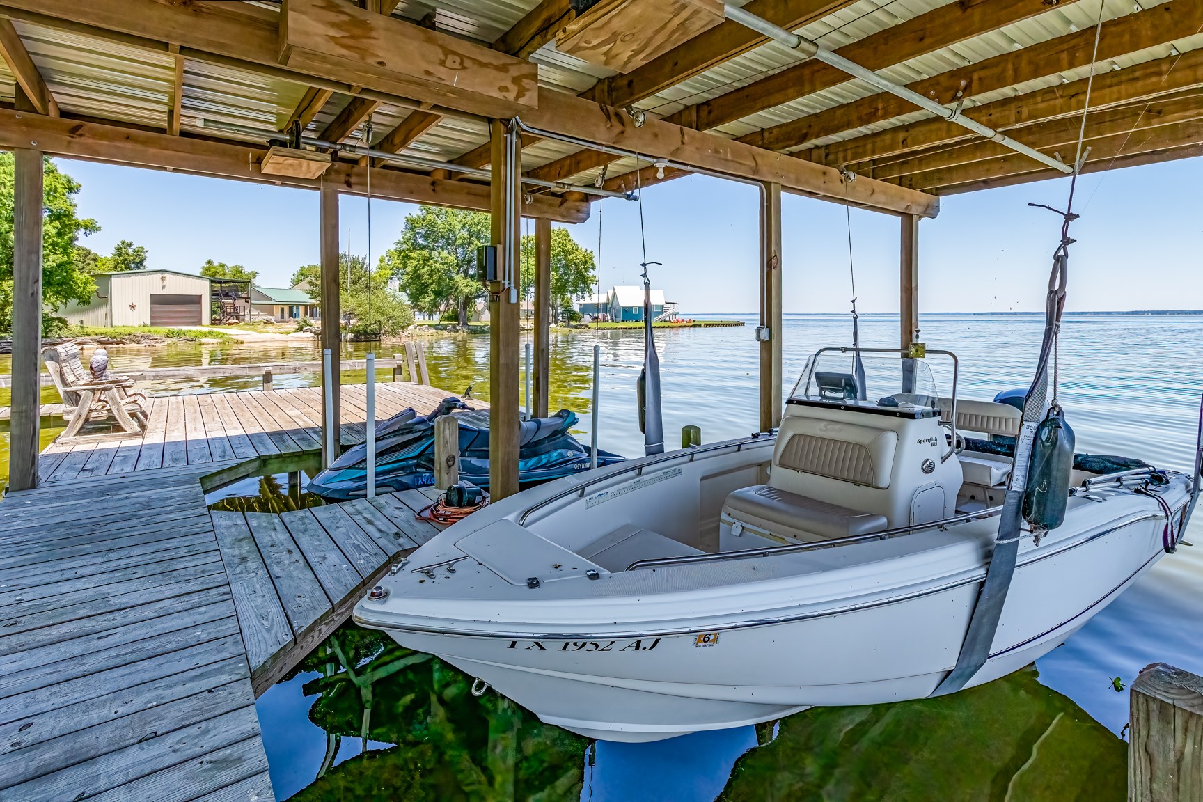 480 Johnson Road Coldspring, TX 77331 - Photo 4 of 49 Solar-powered boat and jet ski lifts