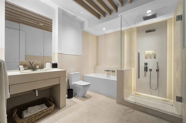 a view of a city with tall buildings