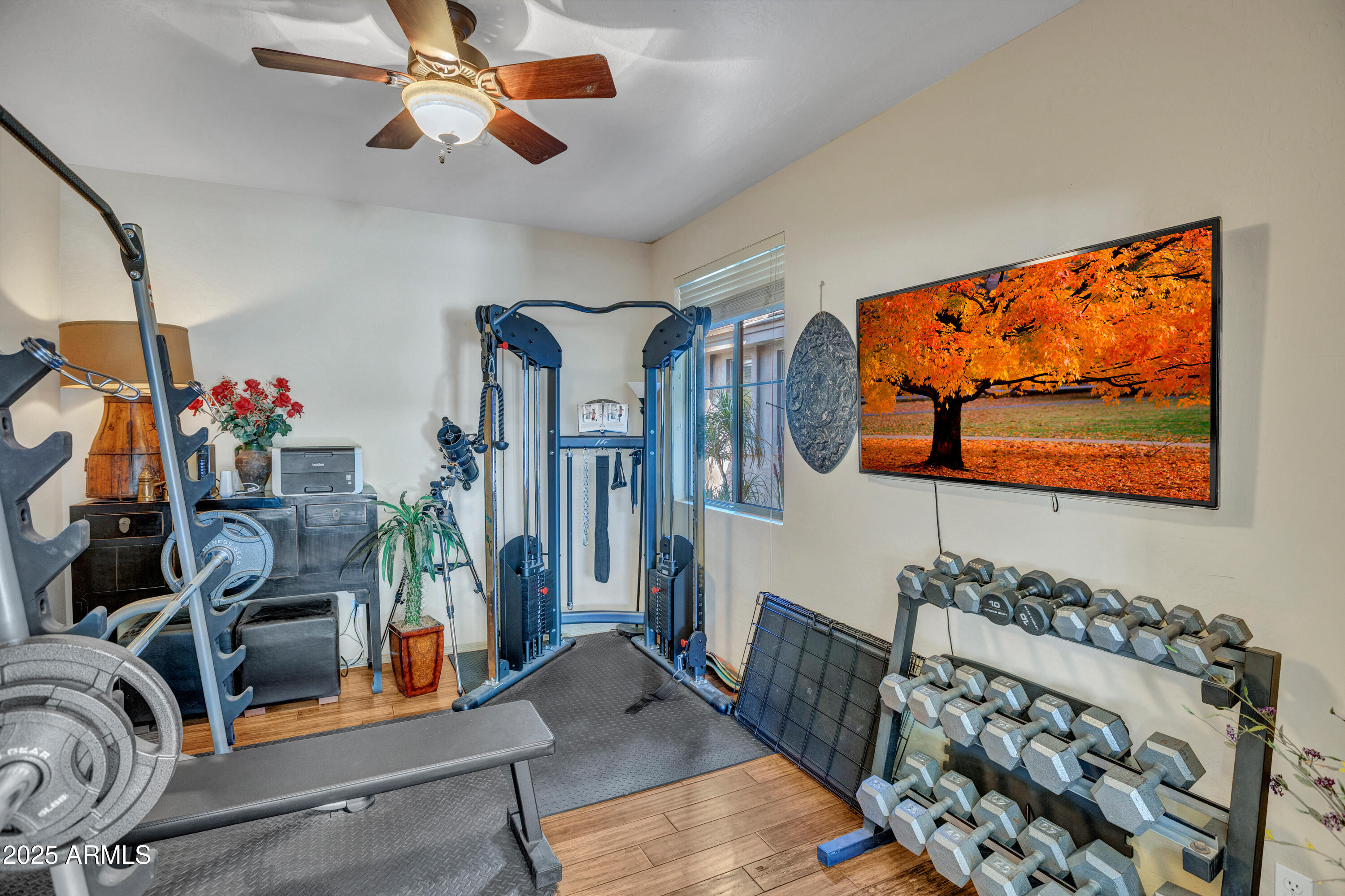 10655 East Acacia Drive Scottsdale, AZ 85255 - Photo 25 of 46 a view of a room with gym equipment