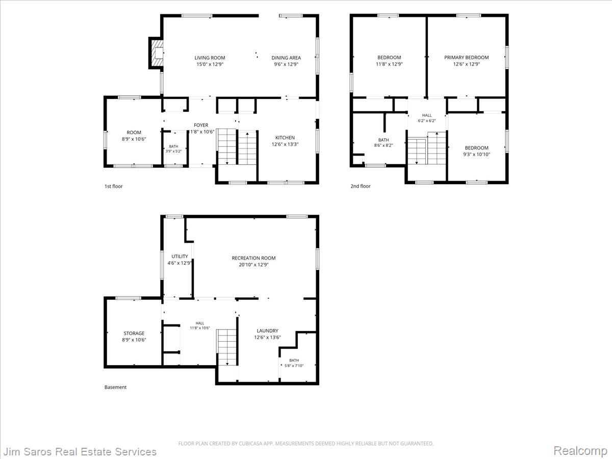 1010 Nottingham Road Grosse Pointe, MI 48230 - Photo 30 of 30 Floor plan