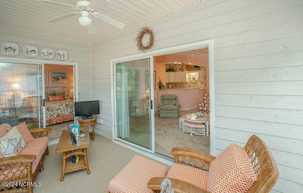 116 Rice Mill Circle, Unit 3 Sunset Beach, NC 28468 - Photo 35 of 49 Sunroom