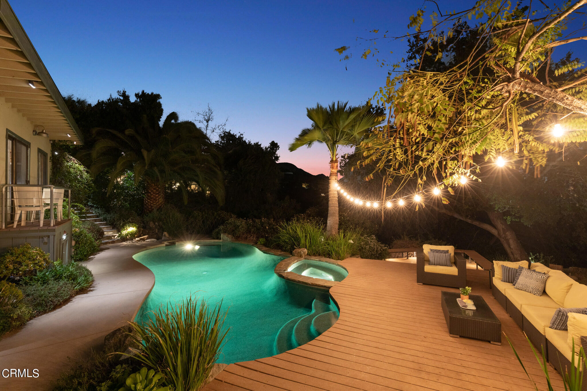 4554 Rising Hill Road Altadena, CA 91001 - Photo 3 of 56 a view of a swimming pool and lounge chair