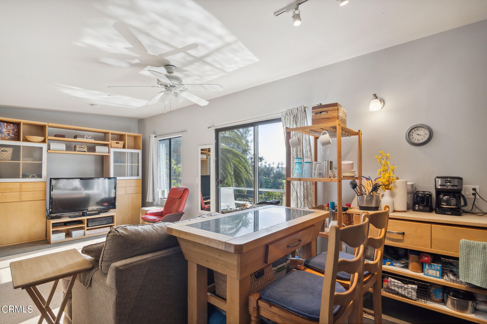 4554 Rising Hill Road Altadena, CA 91001 - Photo 37 of 56 a view of a dining room with furniture window and outside view