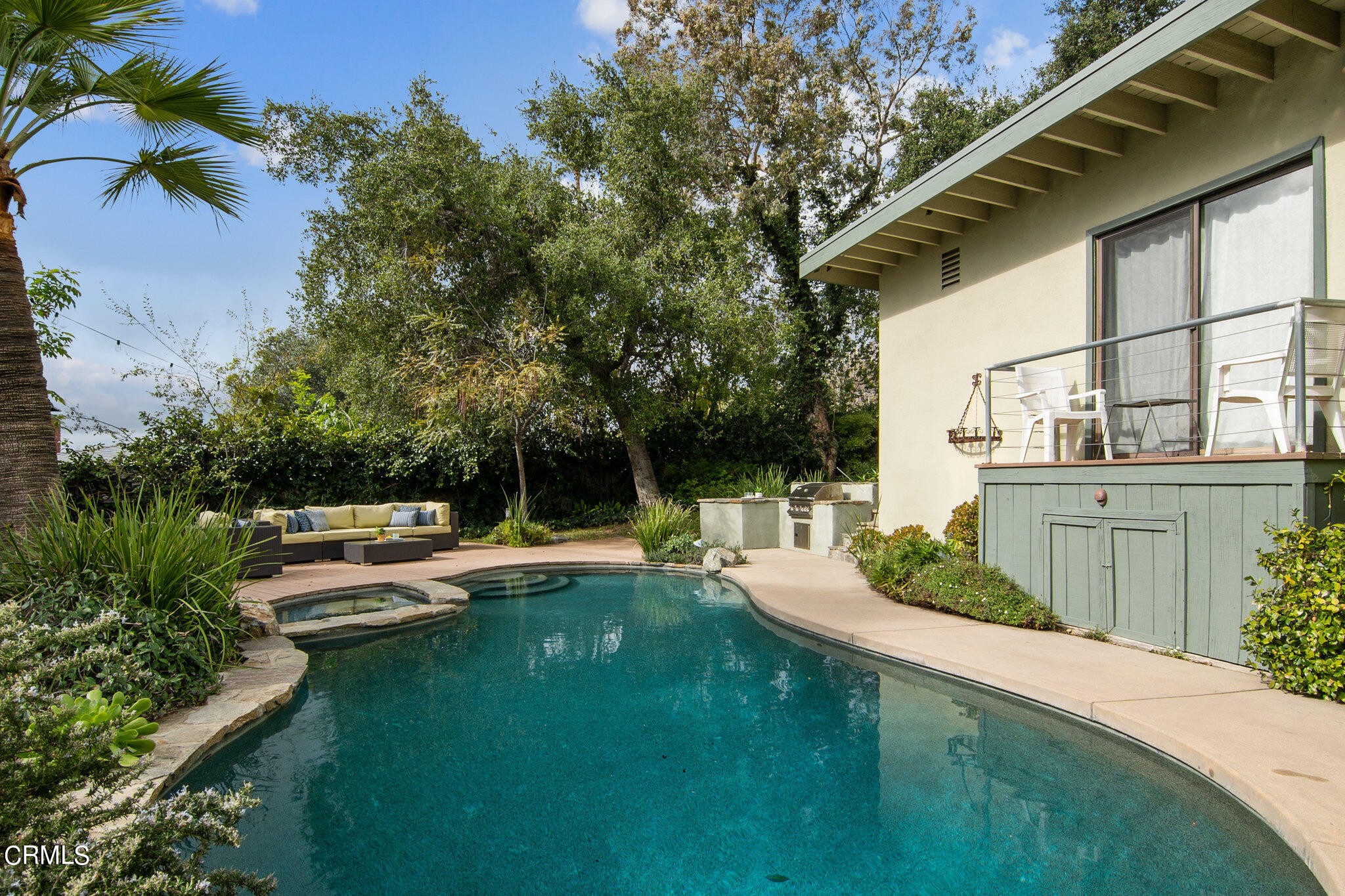 4554 Rising Hill Road Altadena, CA 91001 - Photo 38 of 56 a view of a house with swimming pool