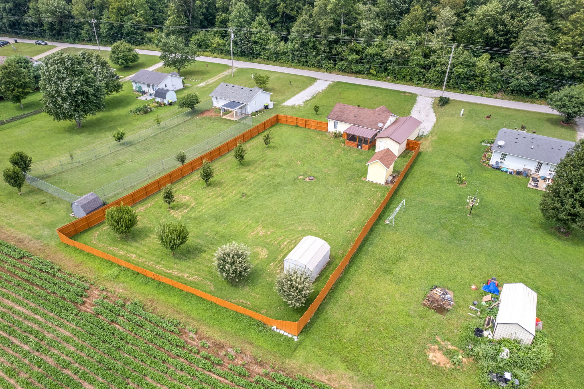 241 Bumpus Mill Road Oak Grove, KY 42262 - Photo 31 of 31 a view of swimming pool with a yard