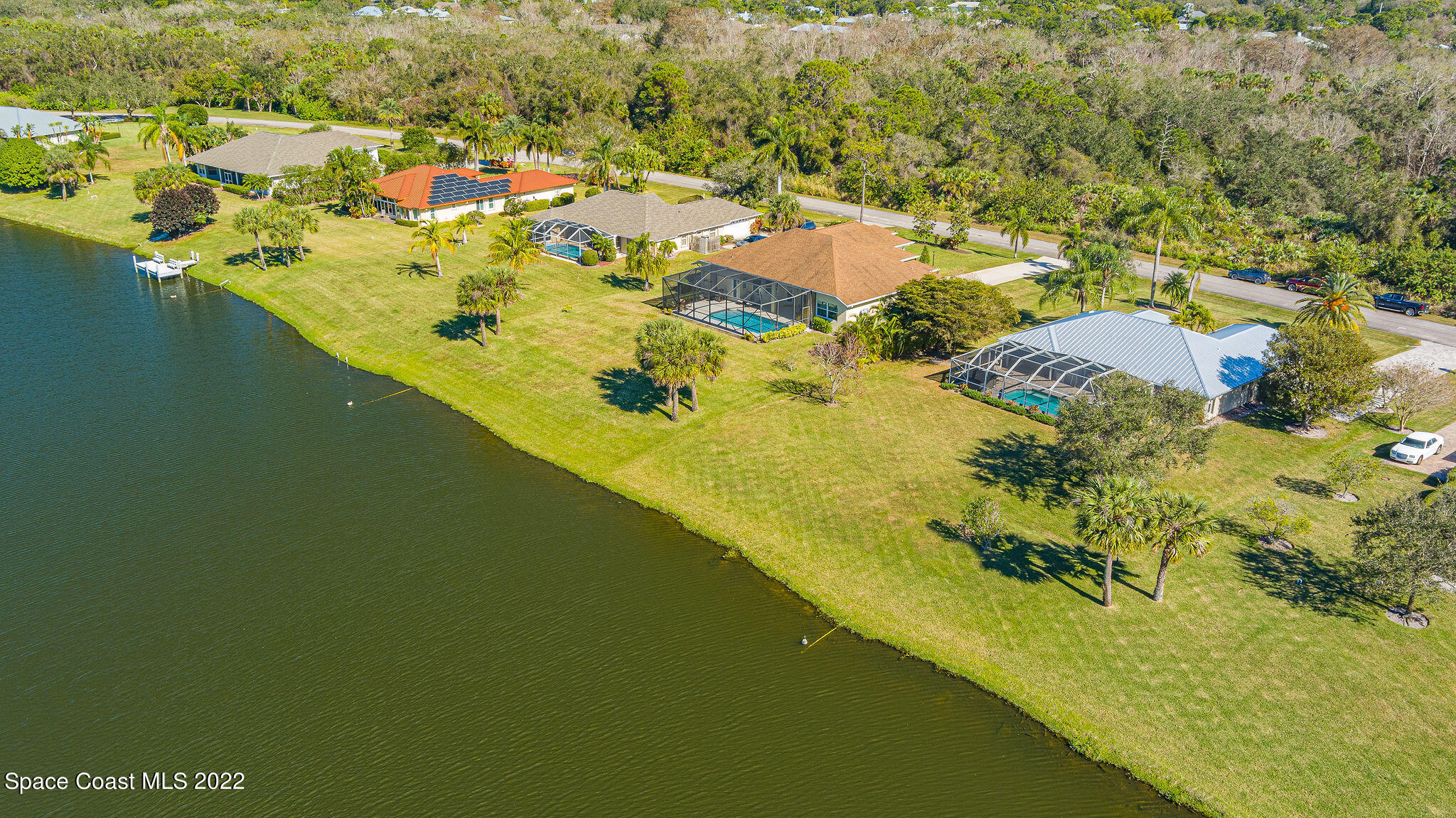 1566 Eagles Circle Sebastian, FL 32958 - Photo 8 of 59 an aerial view of residential houses with outdoor space