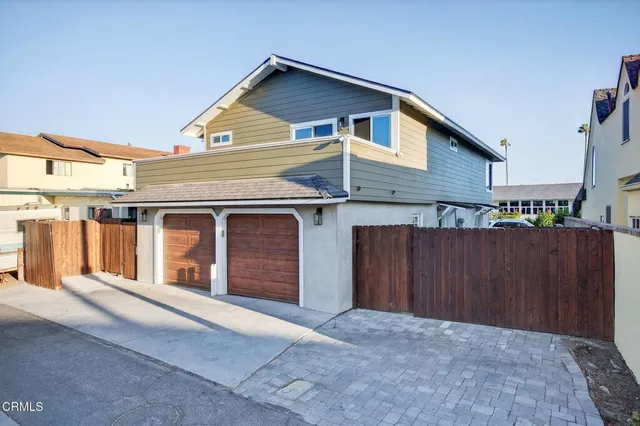 a house view with a seating space