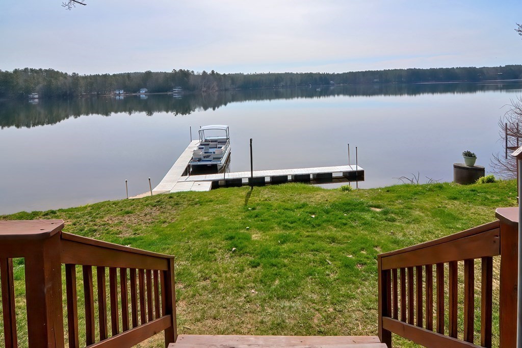 32 Allen Road Brookfield, MA 01506 - Photo 35 of 40 a aerial view of a house having yard and lake view