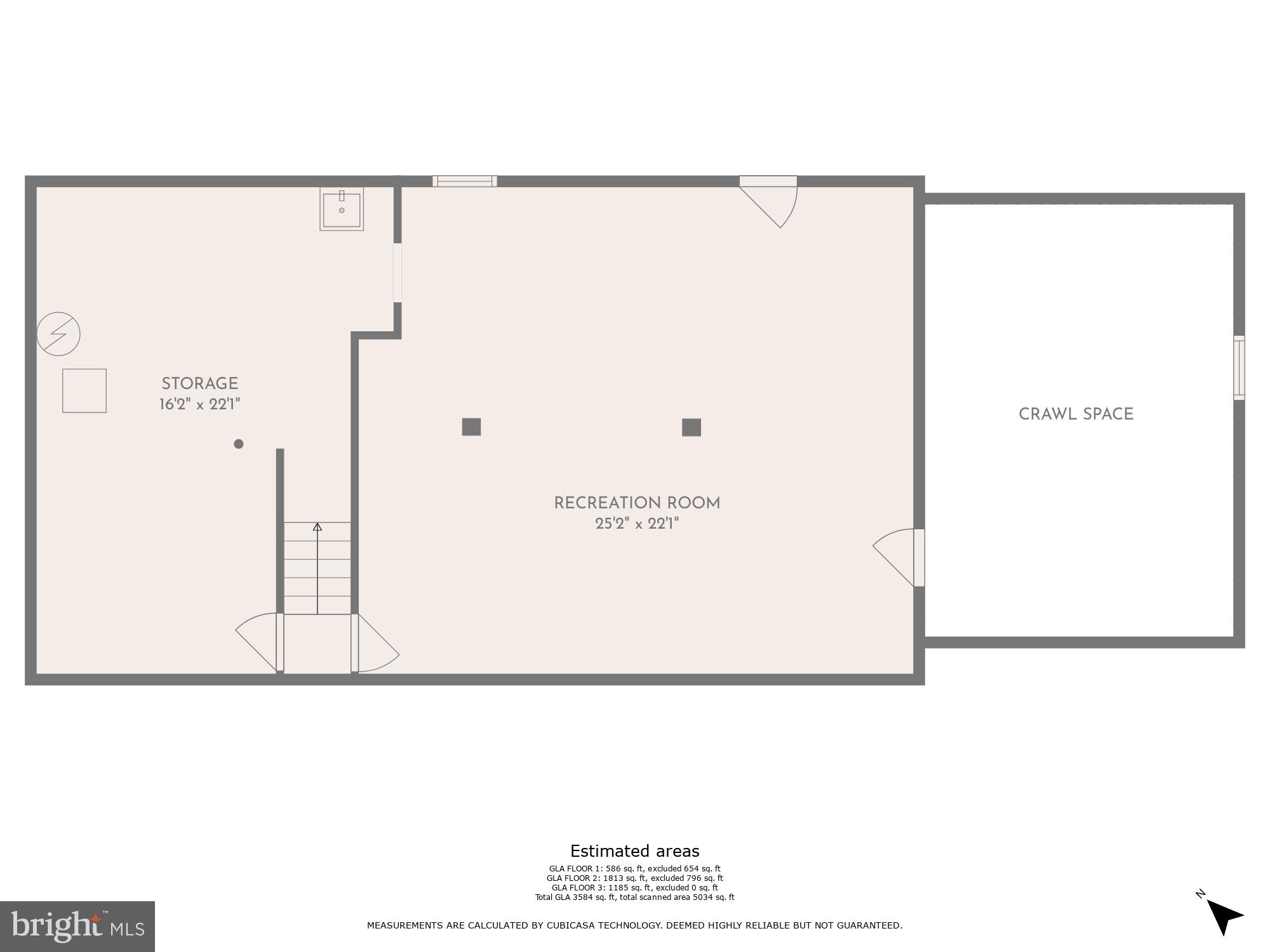 2218 Queensbury Drive Fallston, MD 21047 - Photo 48 of 49 Floor Plan: Lower Level