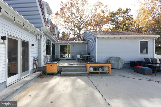 a view of a house with a patio