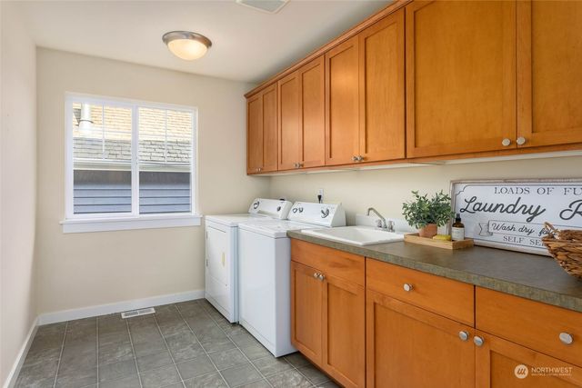 a room with storage and utility