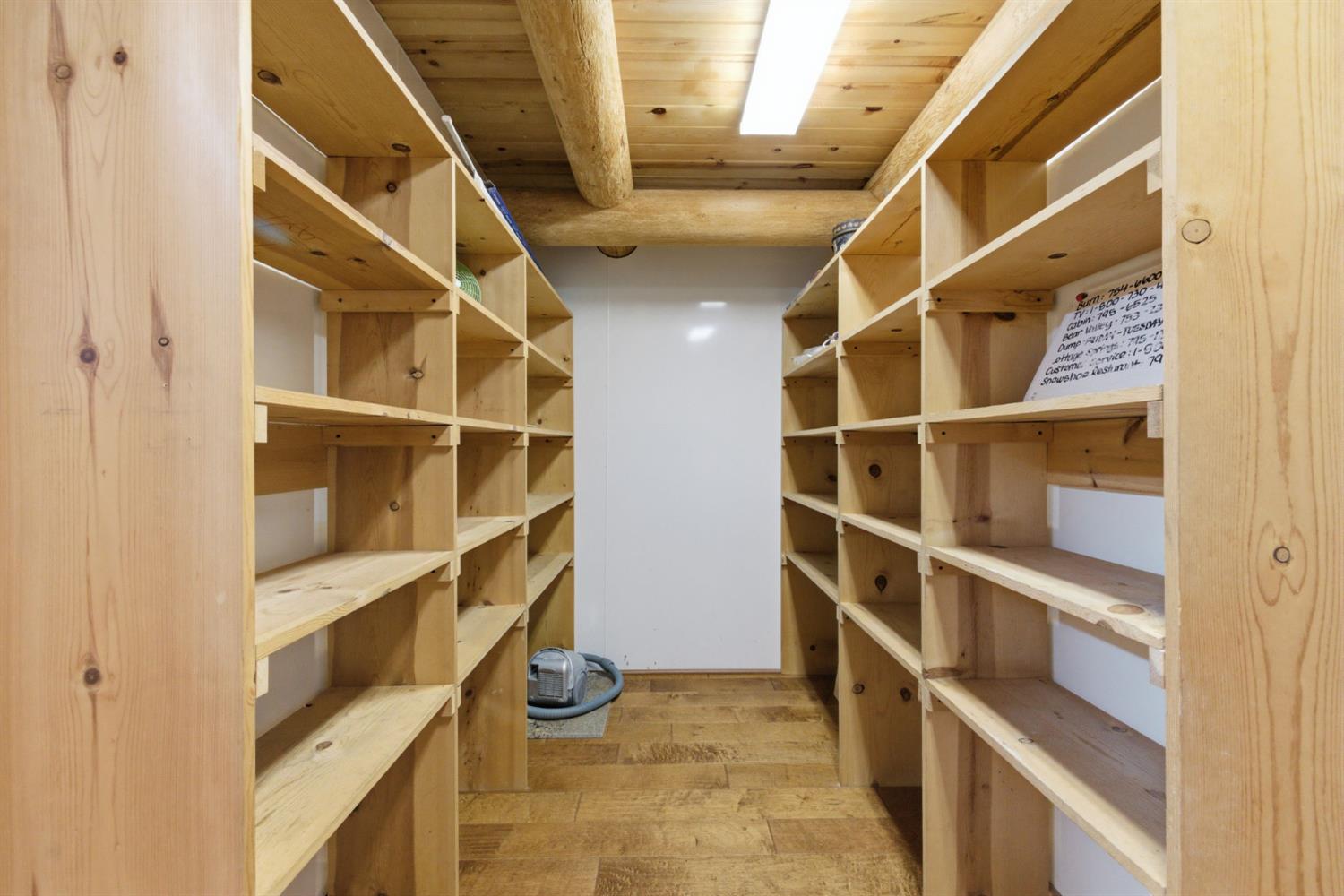 2428 Rancho Paradiso Arnold, CA 95223 - Photo 18 of 67 a view of an empty room with empty racks