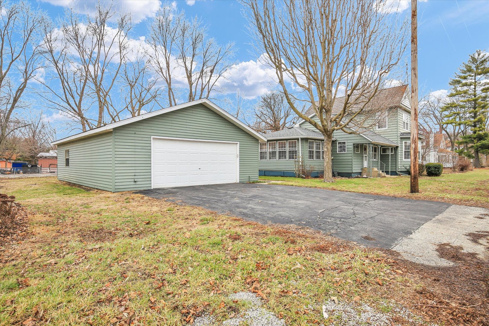 112 North Front Street Sadorus, IL 61872 - Photo 40 of 44 a house view with a outdoor space