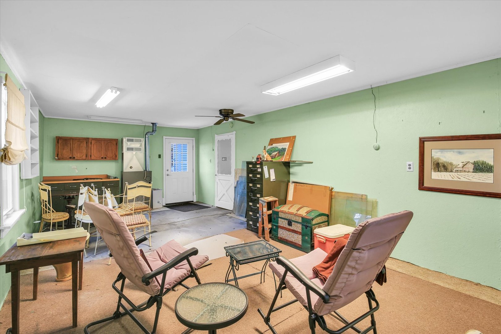 112 North Front Street Sadorus, IL 61872 - Photo 5 of 44 a outdoor space with furniture