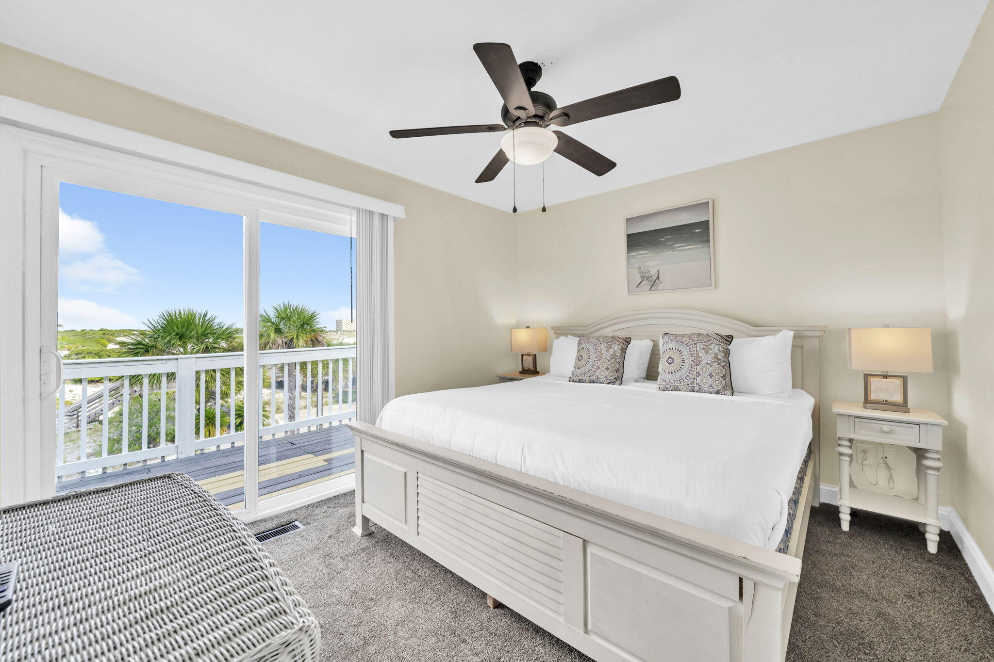 228 Walton Magnolia Lane, Unit 4 Inlet Beach, FL 32461 - Photo 7 of 45 a bedroom with a large bed and a window