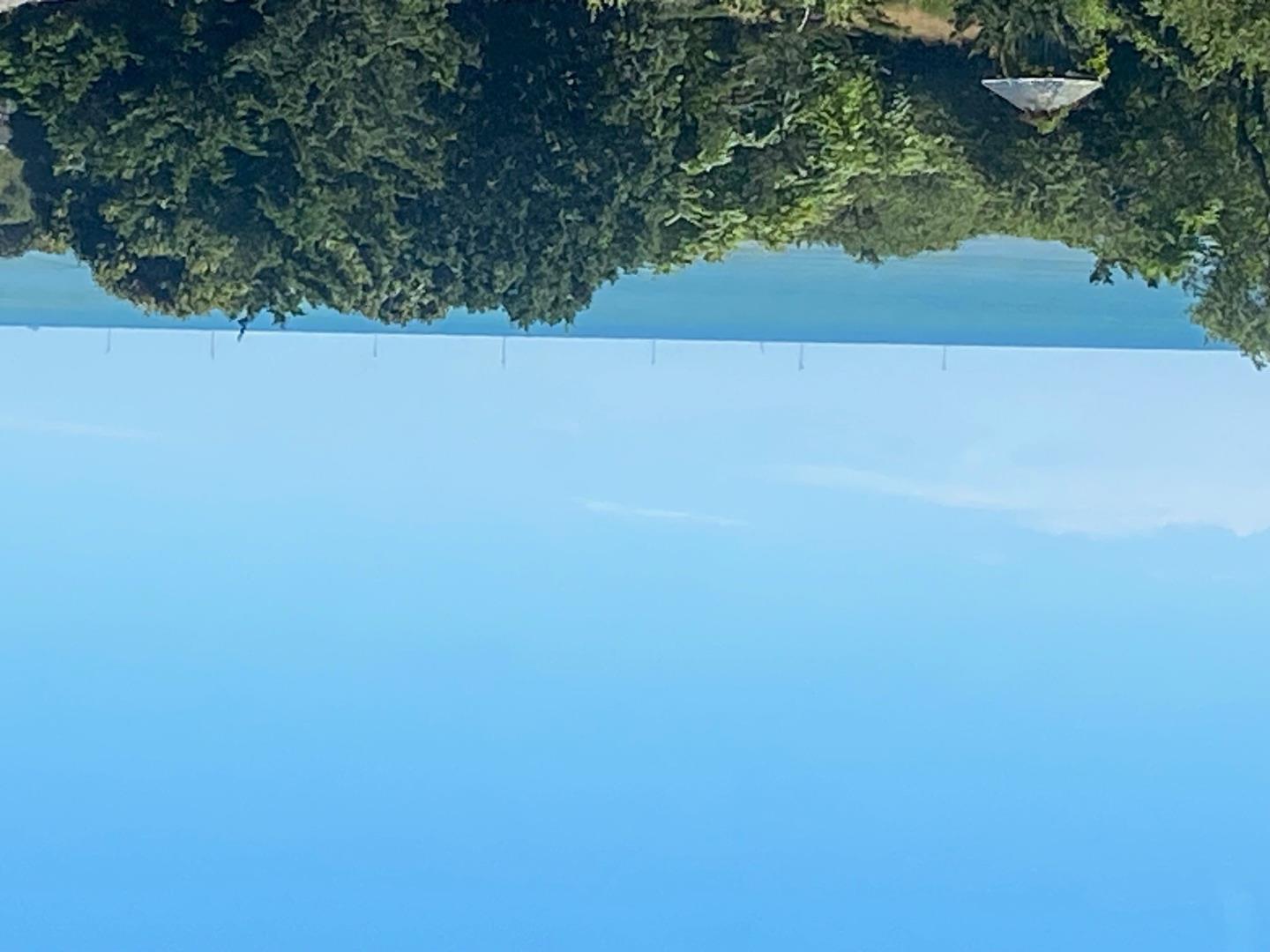 an aerial view of a city and green space